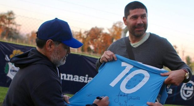 Napoli, Sosa ritrova Maradona: «La 10 nel miglior club del mondo»