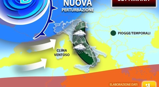Meteo, le previsioni: in arrivo piogge e temporali. Mezza Italia è a rischio maltempo. Allerta gialla per 13 regioni