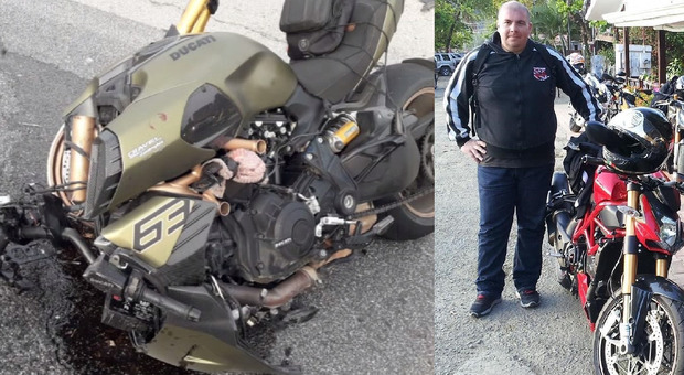 Collaudatore Ducati si schianta con la moto e muore Foto