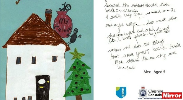 Un ladro gli ruba la bici: Alex, 5 anni, scrive una letterina che commuove tutti