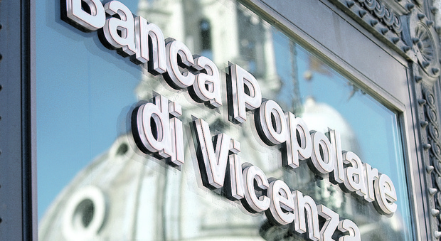 Pop.Vicenza: sequestrati alla banca 106 milioni fermi in un conto corrente