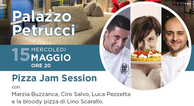 Marzia Buzzanca, Ciro Salvo e Luca Pezzetta: pizza con bollicine a Wine&Thecity
