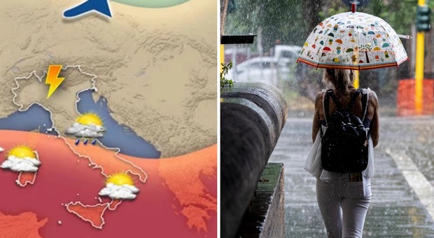 Meteo, violenti temporali e maltempo in arrivo: l'Italia saluta il gran caldo, ma non è un addio