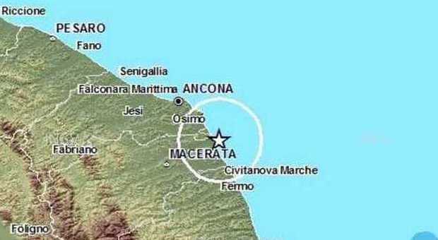Terremoto, scossa del terzo grado nelle Marche: l'epicentro è in mare. Scuole evacuate per precauzione