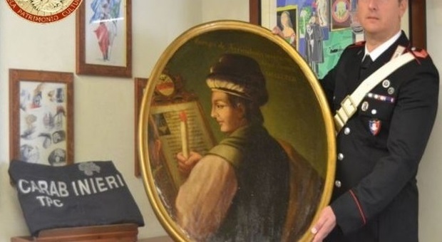 "Ritratto di uomo", il dipinto del Settecento rubato 30 anni in Veneto e recuperato dai carabinieri