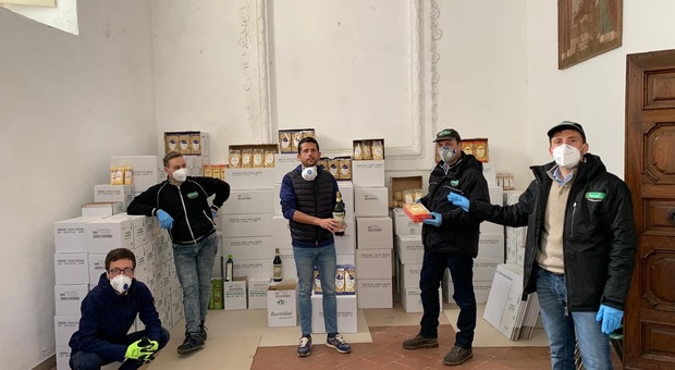 Il sindaco di Arrone Di Gioia: "Tremila pacchi alimentari dell'Azienda Bartolini per la comunità"