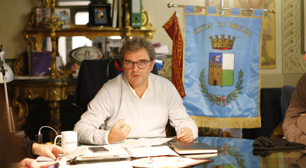 Il sindaco di Rovigo Massimo Bergamin