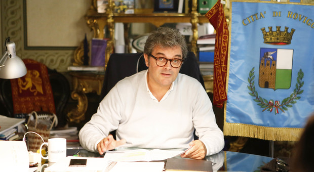Il sindaco di Rovigo Massimo Bergamin