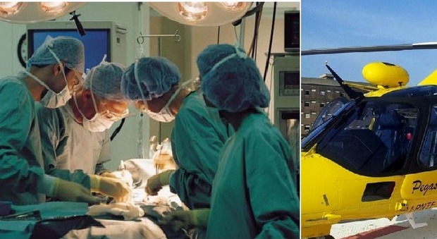 Volo in elicottero da Trento a Udine col cuore "nuovo": paziente salvato