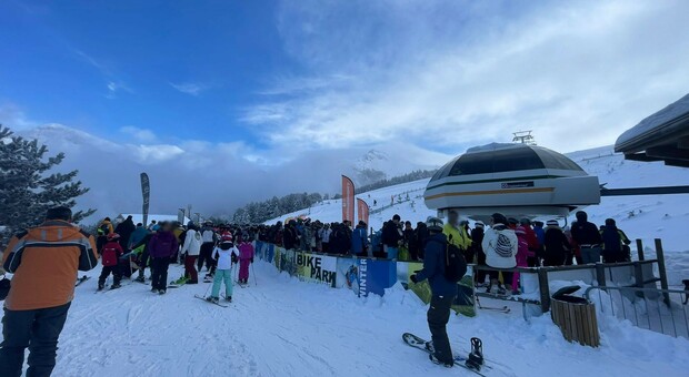 Una stagione sciistica senza fine, nel weekend ancora tutti in pista