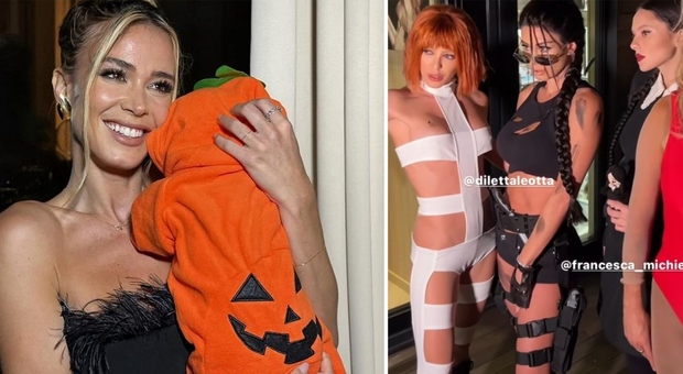 Diletta Leotta, il costume di Halloween alla festa di Chiara Ferragni e Fedez lascia senza parole: «Sexy anche da mora»