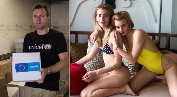 Ewan McGregor, le figlie dell'attore infuocano i social: «Siamo bisessuali»
