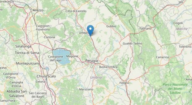 Terremoto in Umbria, nuova scossa di 3.3 nella zona di Umbertide: «Sentita anche a Perugia». Oggi e domani scuole chiuse