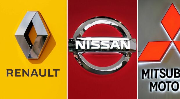 I marchi dell'Alleanza Renault Nissan Mitsubishi