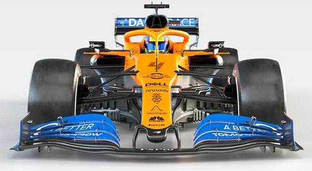 La nuova McLaren MCL35 a motore Renault per Sainz e Norris