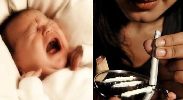 Neonato dal pediatra perchè sta male Positivo alla cocaina, genitori nei guai