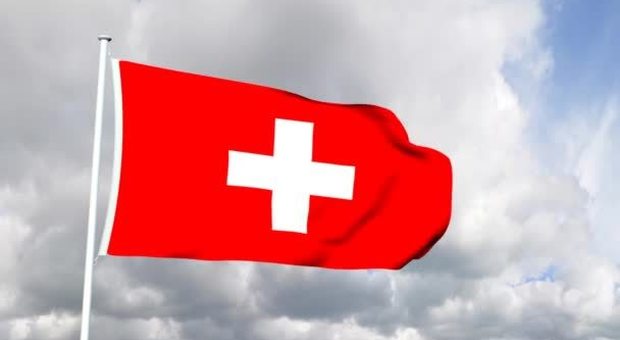 La bandiera della Svizzera