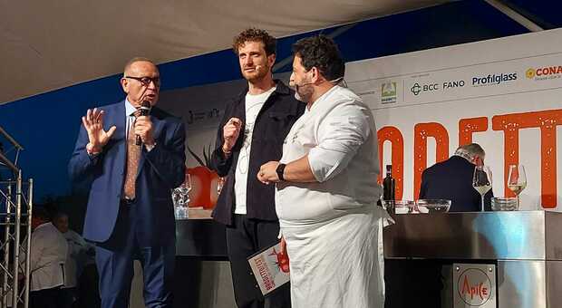 BrodettoFest, buonissima la prima: colpo Mancino al cookingshow