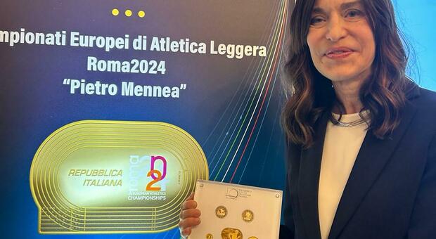 Presentata la moneta degli Europei di Atletica Roma 2024 dedicata a Mennea - Stefano Mei: «Il ricordo di Pietro un bellissimo manifesto per l’evento»