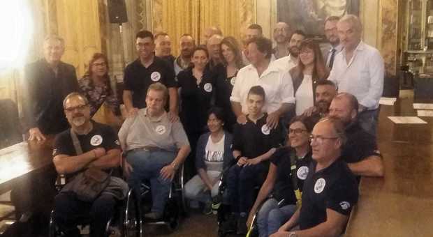 “Quintana è solidarietà” la Giostra e i rioni sostengono l'Associazione Basket Disabili Foligno