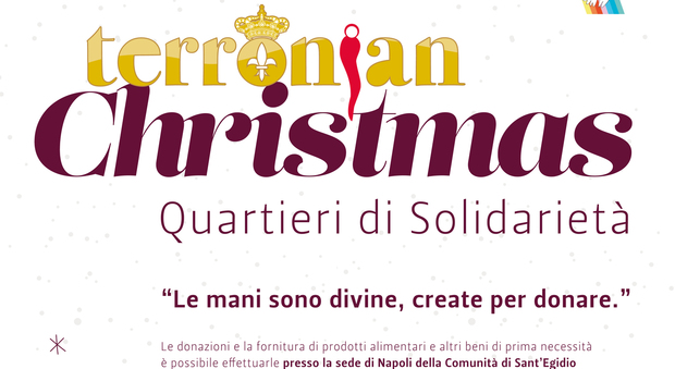Natale di solidarietà con il “Terronian Christmas” della Comunità di Sant’Egidio