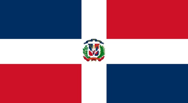 La bandiera della Repubblica Dominicana