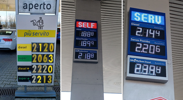 immagine Benzina, da Roma verso nord: ecco come variano i prezzi