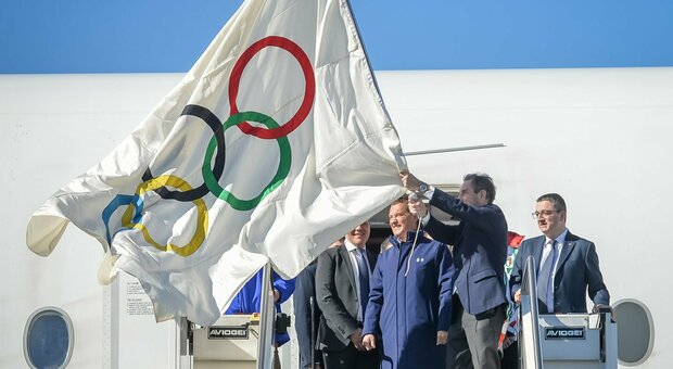 Il sindaco Ghedina a Roma: tornerà con la bandiera olimpica
