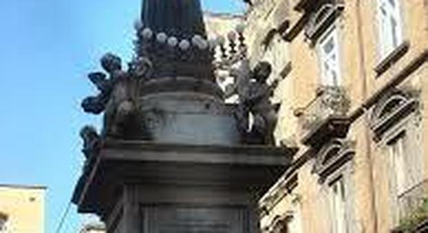 A piazza San Gaetano torna la statua protettore dei presepai