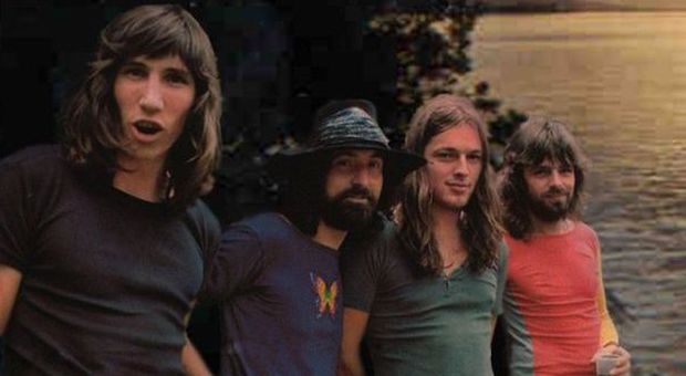 I Pink Floyd in una foto degli anni '70