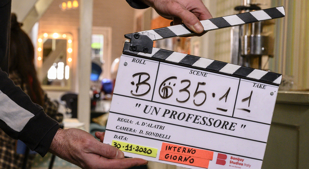 Al via le riprese della nuove serie Rai1 "Un professore": protagonisti Alessandro Gassmann e Claudia Pandolfi