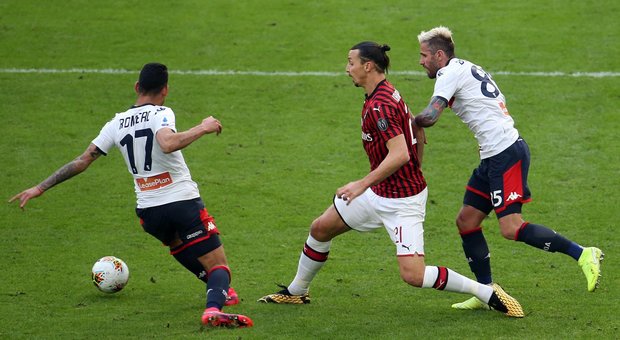 Milan-Genoa, le pagelle: Ibrahimovic non si arrende mai, Sanabria fa tutto lui