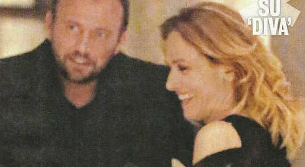 Barbara D'urso col fidanzato Mauro Porcini a Milano