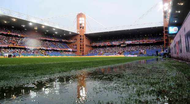 Tra Genoa e Fiorentina vince la pioggia