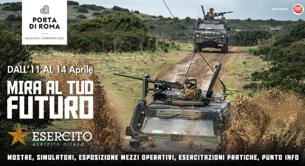 Porta di Roma, un weekend con l'Esercito per l'orientamento al futuro