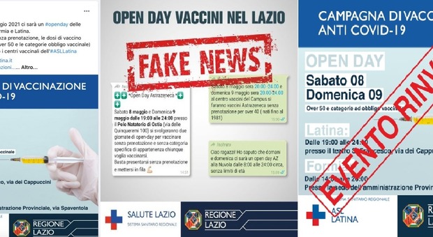 Open day vaccini, la Asl: «Notizia diffusa per errore»