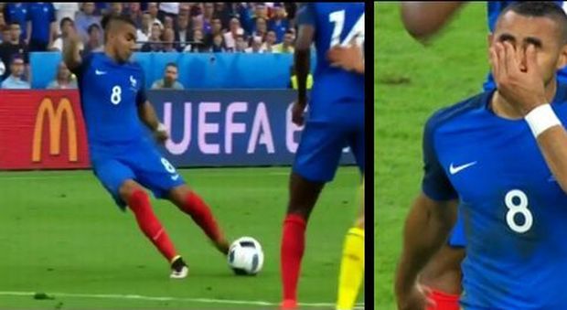 Francia-Romania 2-1, Payet segna e esce tra le lacrime