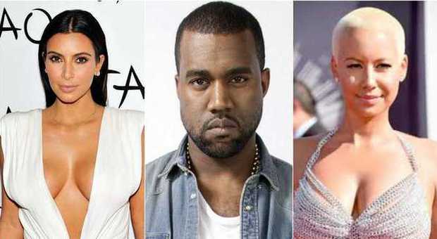 Kim Kardashian, il marito Kanye West insulta la ex Amber Rose