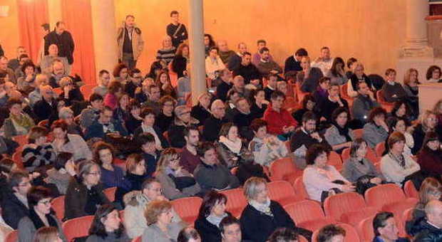 Assemblea al teatro Malibran di Venezia