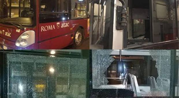 Roma, non ha il biglietto del bus straniero aggredisce i controllori