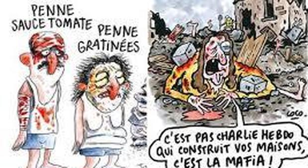 Terremoto, dopo la denuncia del sindaco di Amatrice nuovo attacco del settimanale francese Charlie Hebdo