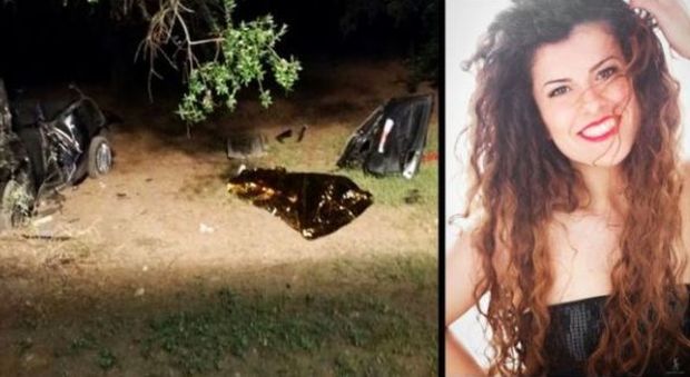 Micaela vola fuori strada con l'auto e muore a 24 anni