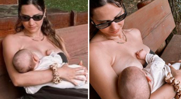 Beatrice Valli e il post sull'allattamento al seno, l'attacco degli hater: «Sembri l'unica ad aver fatto figli»