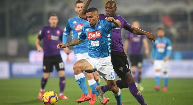 Il Napoli sbatte su super Lafont: solo 0-0, Firenze resta stregata