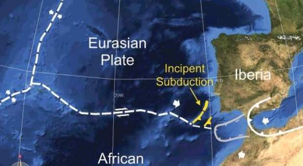 Terremoti, l'allarme dei geologi: «Nell'Atlantico la terra si sta aprendo»