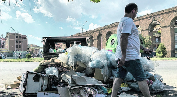 Da Montesacro a La Storta ritornano i cumuli di rifiuti