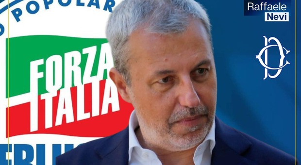 Terni, Raffaele Nevi nominato presidente vicario del gruppo Forza Italia alla Camera dei Deputati