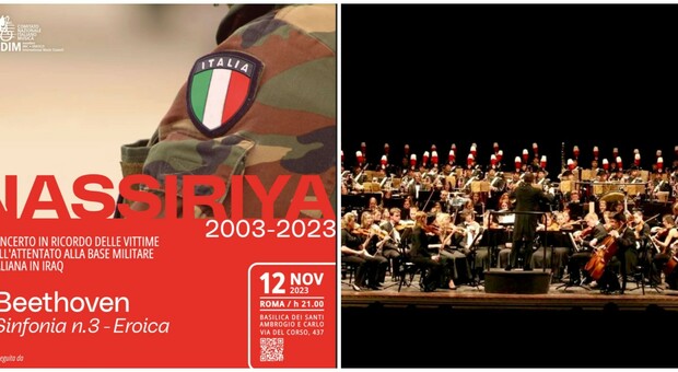 "Nassiriya", a Roma il concerto in ricordo delle vittime della base militare italiana in Iraq