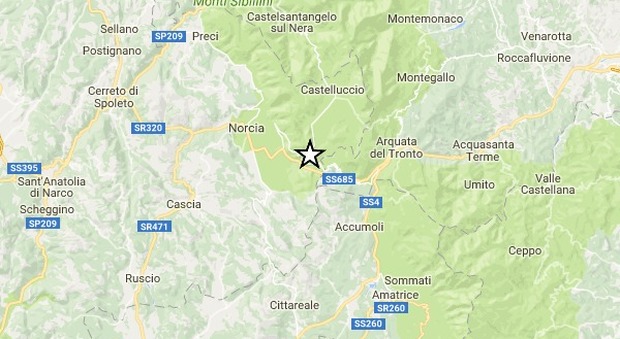 Scossa di magnitudo 4.1 a Perugia ma avvertita anche nelle Marche
