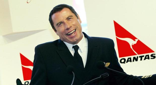 John Travolta, in veste da pilota